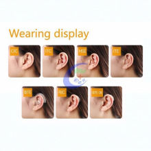 iic digital  in ear  invisible bluetooth hearing aids